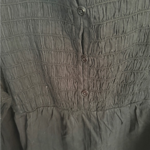 NWT Lane Bryant 26/28 Black Blouse - Picture 4 of 5